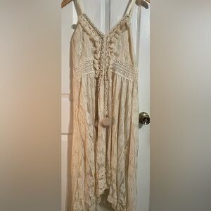 Cider off white lace dress